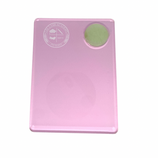 Pink Lash Tile With Jade Stone